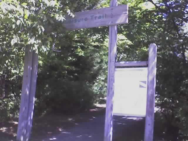 Trail exit