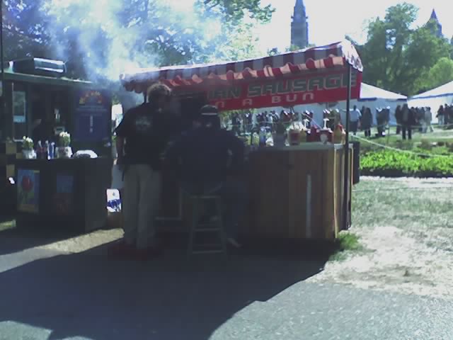 Hotdog vendor